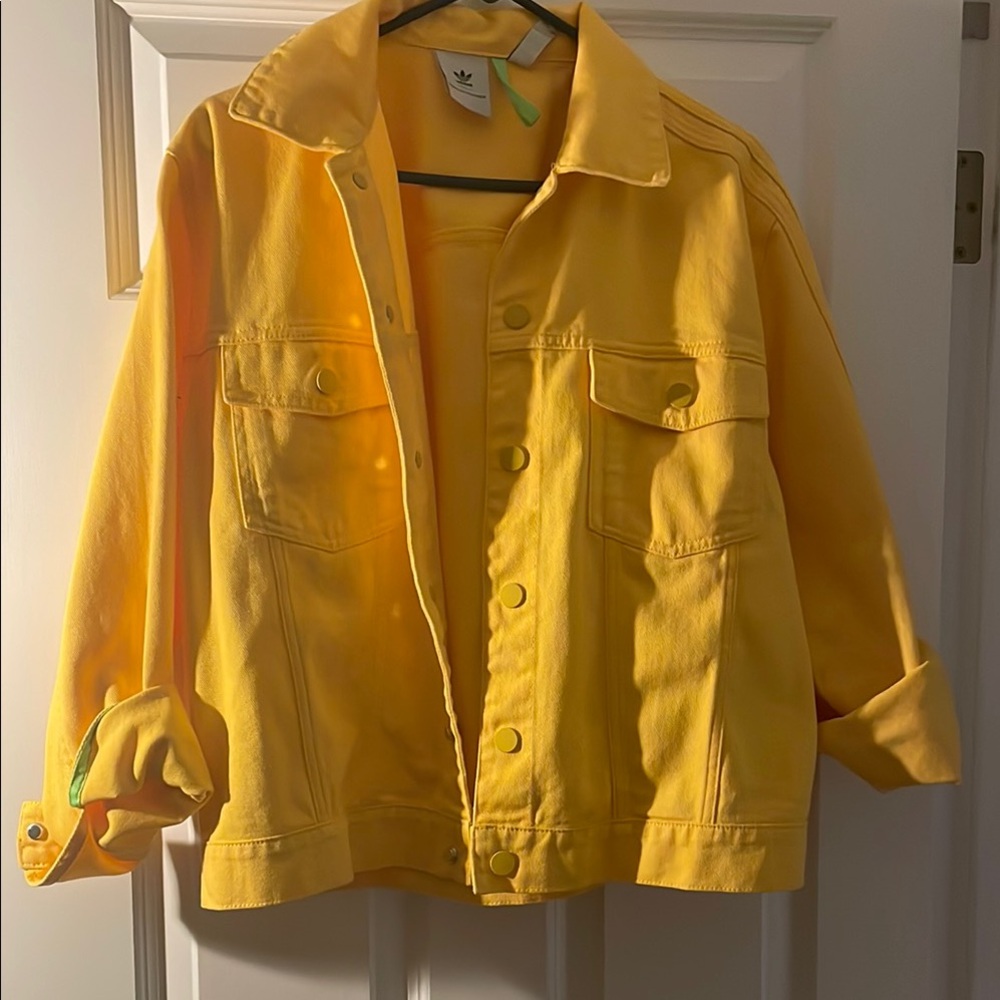 Adidas Yellow Women's Jacket